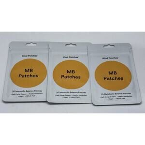 Kind Patches MB Metabolic Balance 30 Count Pack Vegan 3 Month Supply Patches
